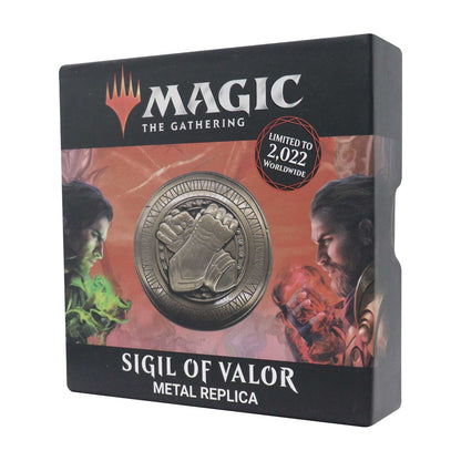 Magic: The Gathering Limited Edition Sigil of Valor Metal Replica