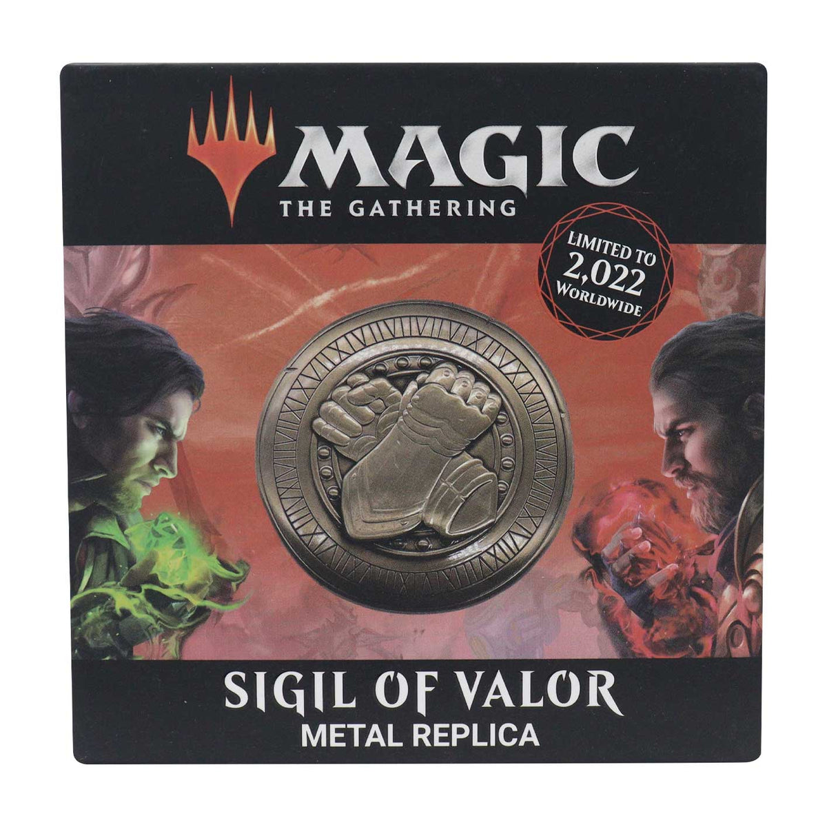 Magic: The Gathering Limited Edition Sigil of Valor Metal Replica