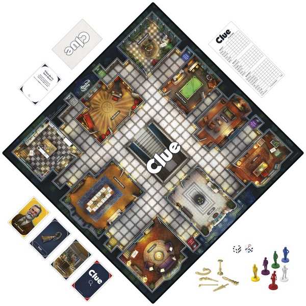 Hasbro Cluedo Classic Refresh Mystery Board Game