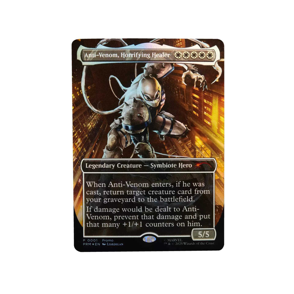 Magic: The Gathering | Marvel's Spider-Man Legends Agent Anti-Venom Figure