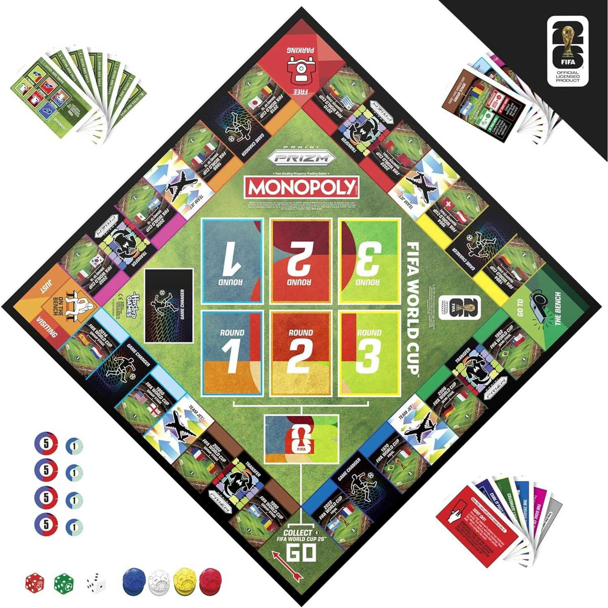 Monopoly FIFA Core – Panini Prizm FIFA World Cup 2026