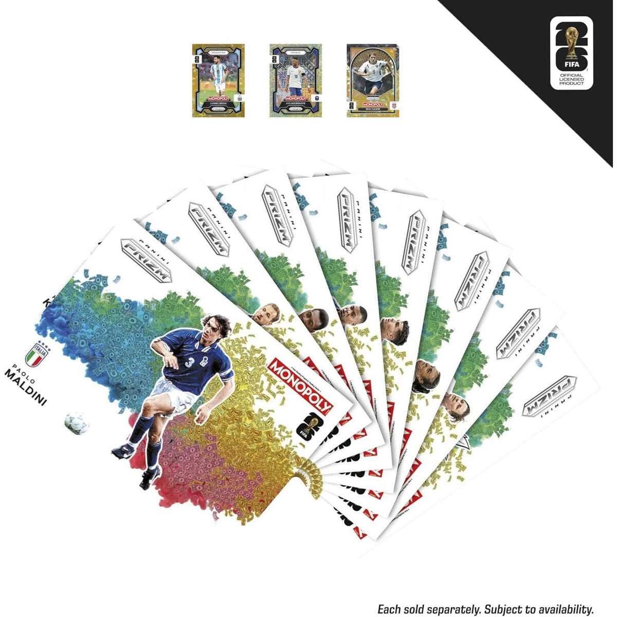 Monopoly FIFA Core – Panini Prizm FIFA World Cup 2026