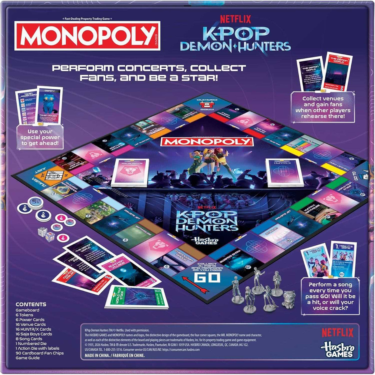 Monopoly KPOP Demon Hunters