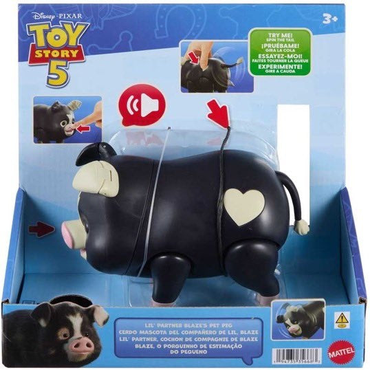 Disney Pixar Toy Story 5 Lil' Partner Blaze's Pet Pig Feature Figure with Sounds