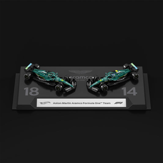Hot Wheels Premium Aston Martin Aramco Formula 1 2-Pack