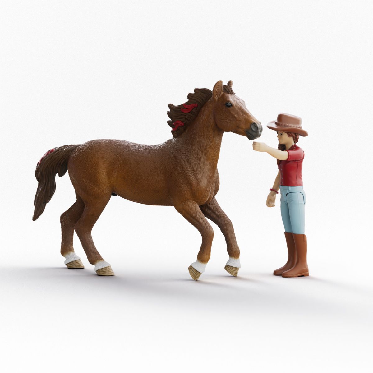 Schleich Horse Club Hannah & Cayenne Figure Set
