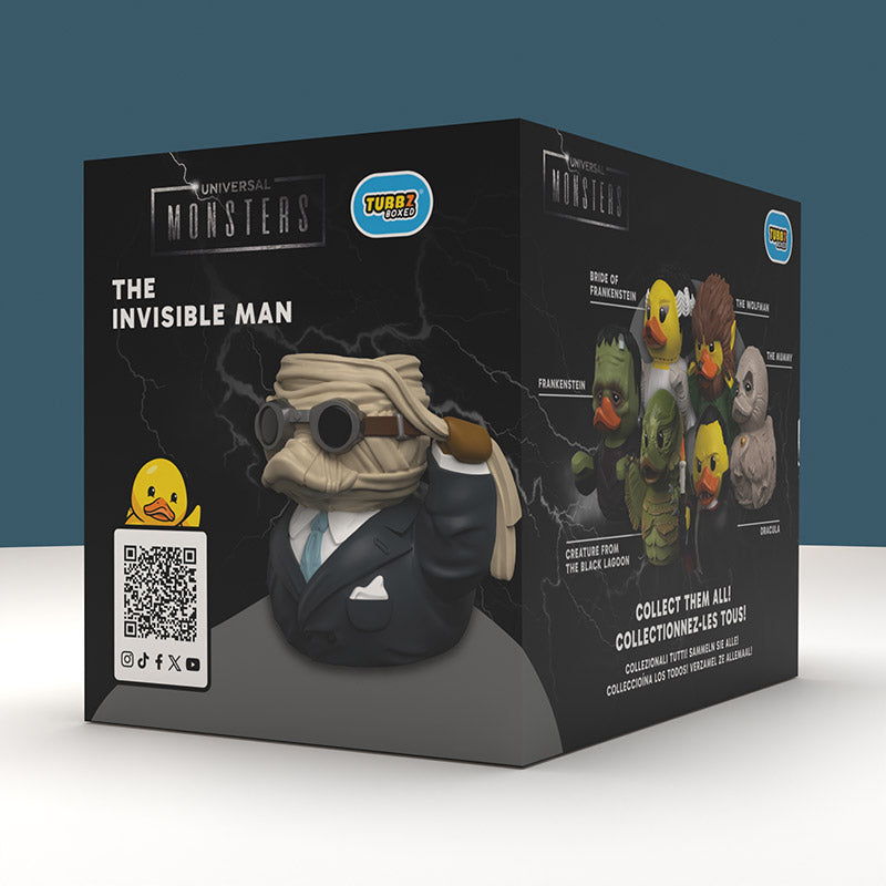 Universal Monsters The Invisible Man TUBBZ Boxed Collectable Figure