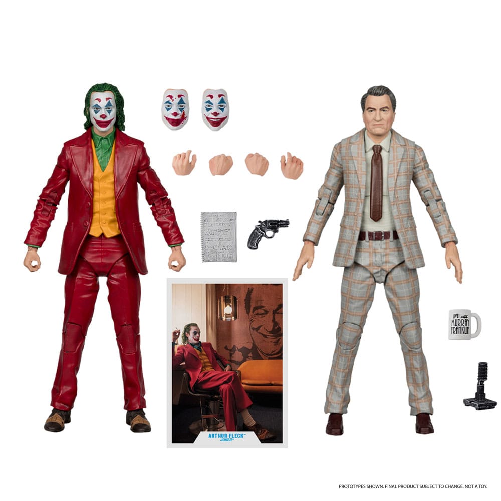 McFarlane Toys DC Multiverse Joker Movie Live with Murray Franklin Limited Edition Deluxe Collector Set