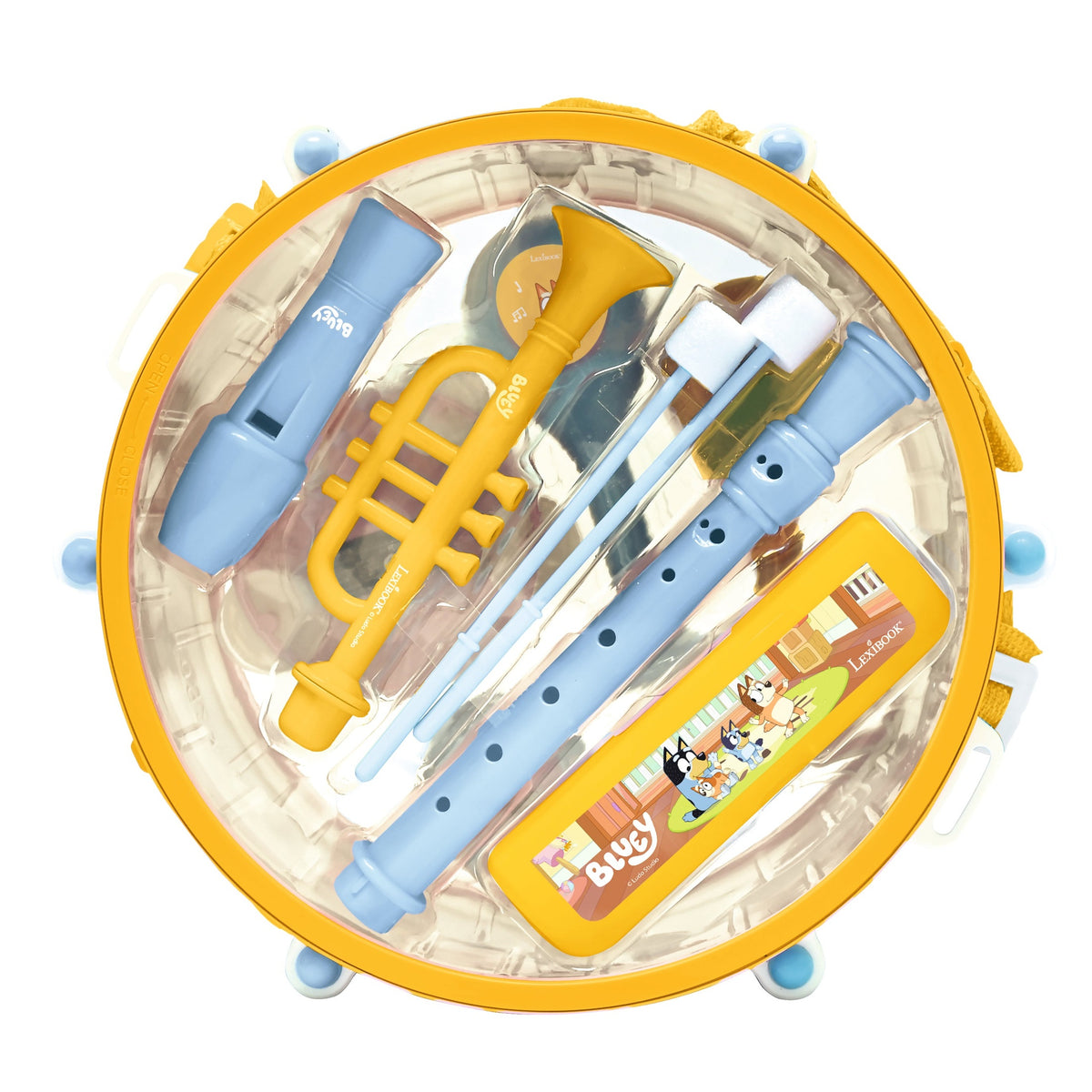 Lexibook Bluey 7-Piece Musical Instrument Set