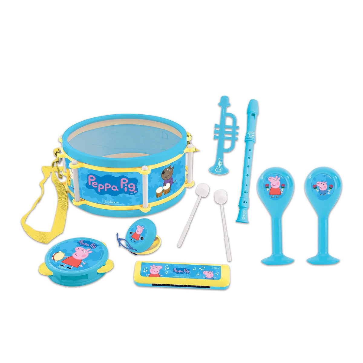 Lexibook Peppa Pig 7-Piece Musical Instrument Set