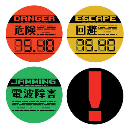 Metal Gear Solid Limited Edition Metal Coasters Set of 4