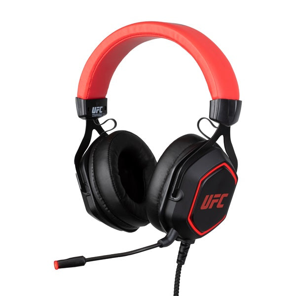 Konix UFC Pro 7.1 Wired Gaming Headset - Black/Red