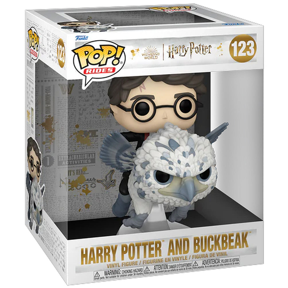 Funko Pop! Vinyl Rides Deluxe Harry Potter & Buckbeak #123