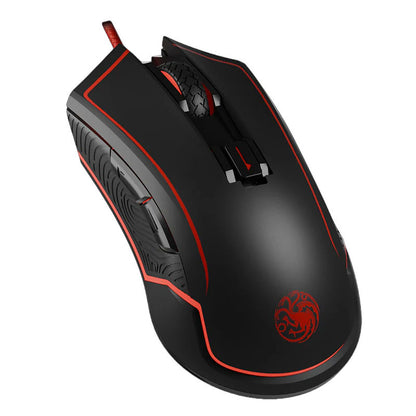 Lexip x Tsume Game of Thrones Targaryen Wired/Wireless Gaming Mouse