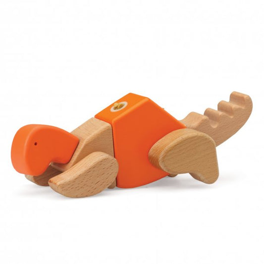 Small Foot Wooden Dino Brockie Creative Construction Set