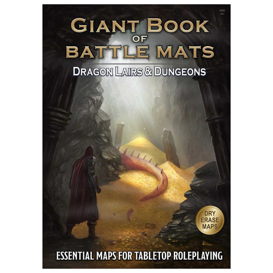 Giant Book of Battle Mats: Dragon Lairs and Dungeons