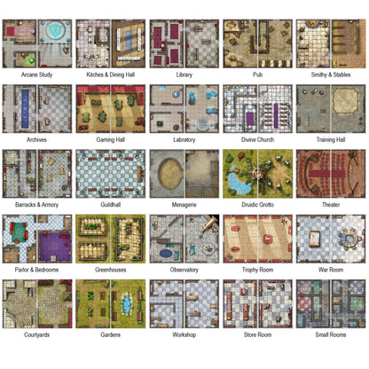 Big Book of Battle Mats: Bastions & Strongholds