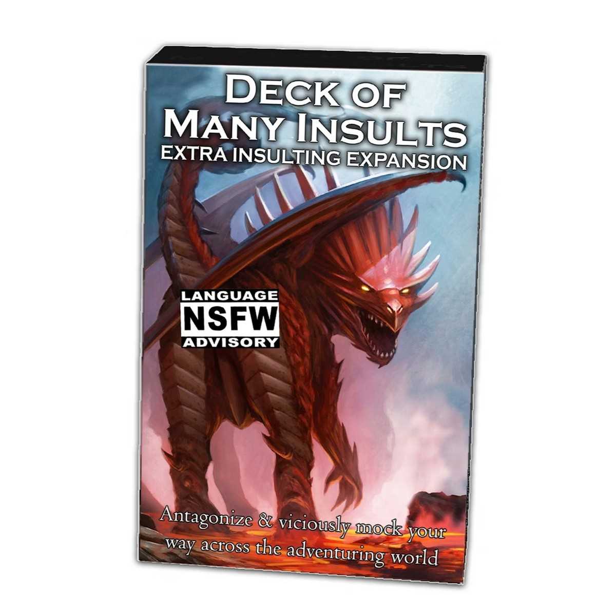 Deck of Many Insults – Extra Insulting Expansion