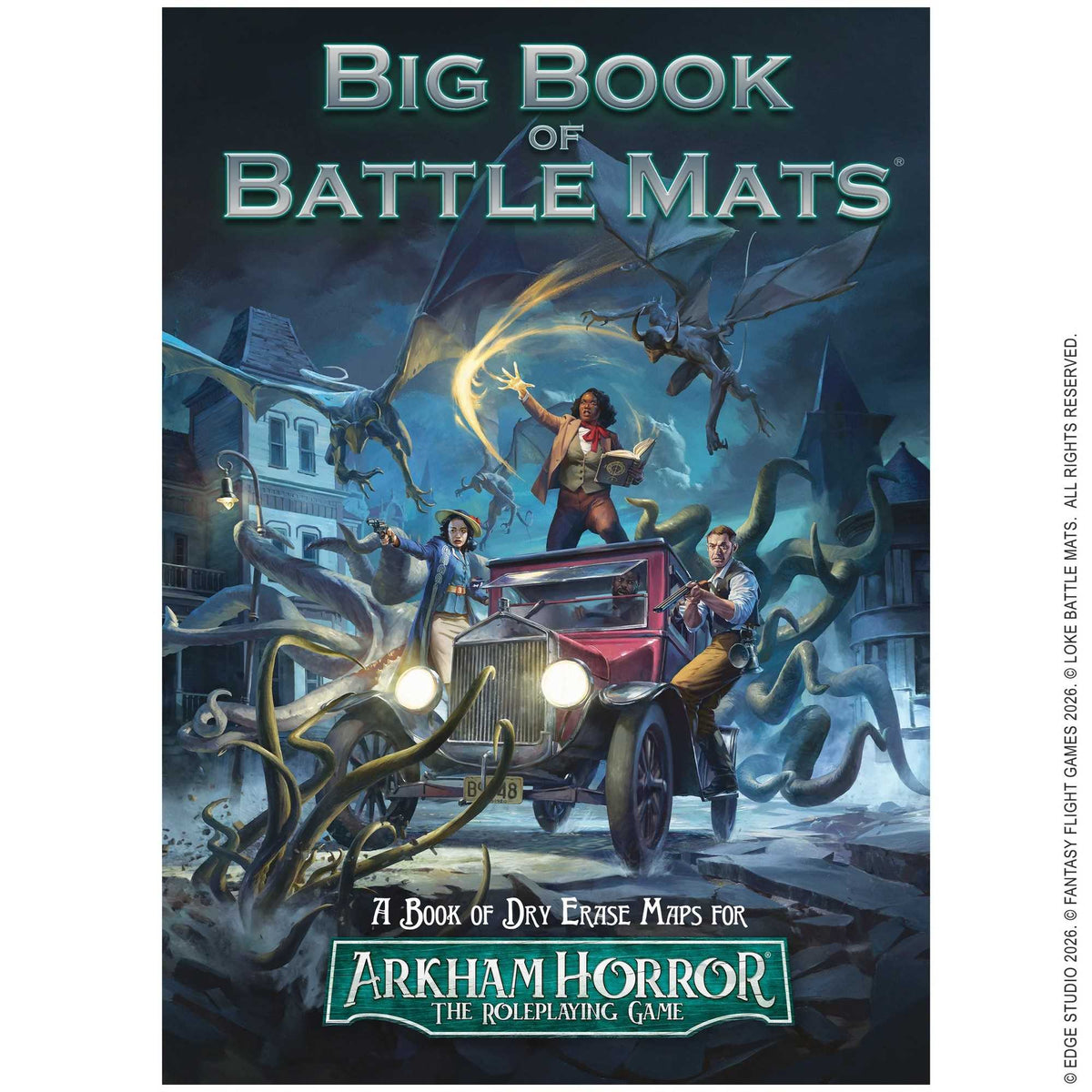 Big Book of Battle Mats for Arkham Horror: The Roleplaying Game