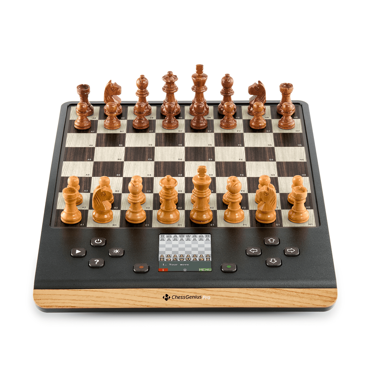MILLENNIUM ChessGenius Pro Wood Edition Electronic Chess Computer