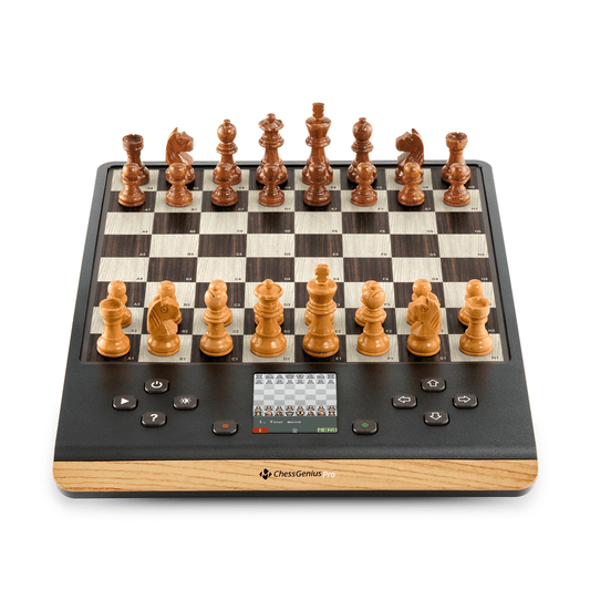 MILLENNIUM ChessGenius Pro Wood Edition Electronic Chess Computer