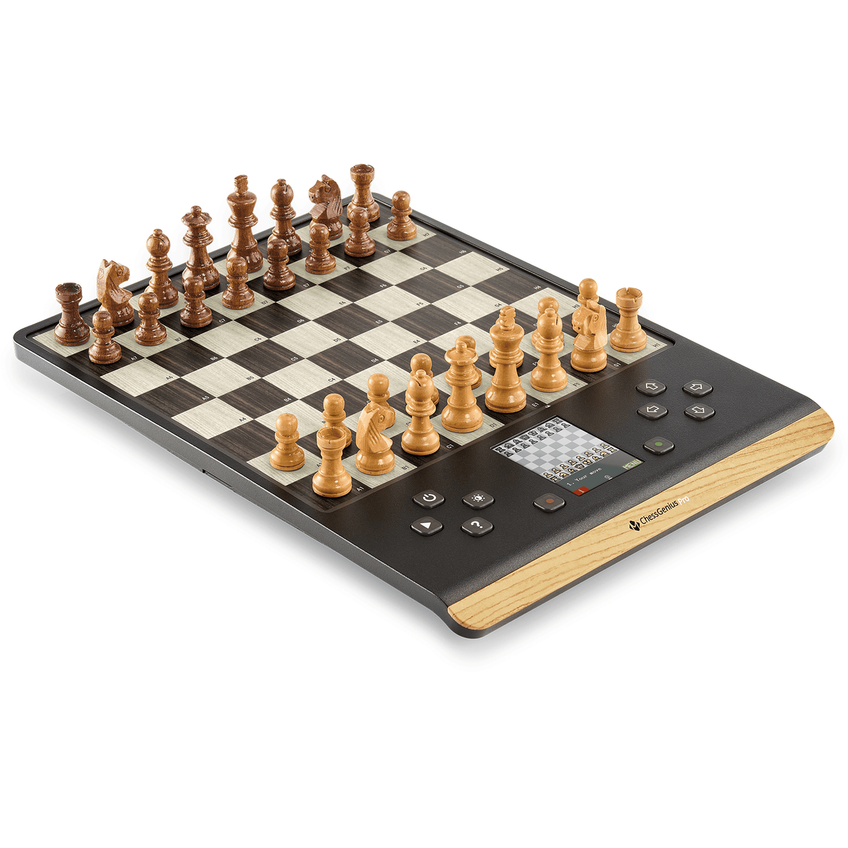 MILLENNIUM ChessGenius Pro Wood Edition Electronic Chess Computer