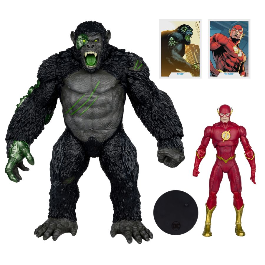 McFarlane Toys DC Multiverse The Flash vs Titano Megafig 2-Pack