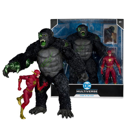 McFarlane Toys DC Multiverse The Flash vs Titano Megafig 2-Pack