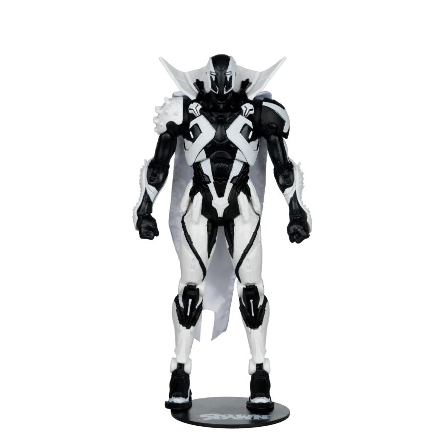McFarlane Toys Spawn The Deviant Rat City Black & White Platinum Edition 7-Inch Action Figure with Comic (Chance of Chase)