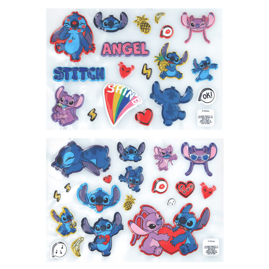 Disney Stitch Puffy Gadget Decals