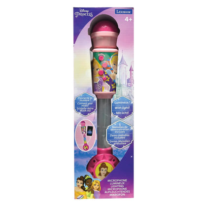 Lexibook Disney Princess Light-Up Microphone with Speaker