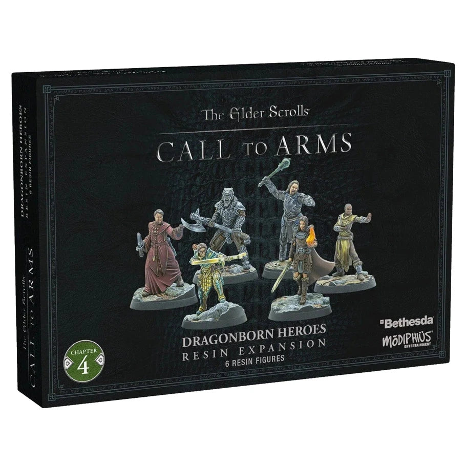 The Elder Scrolls: Call to Arms – Dragonborn Heroes Resin Miniatures