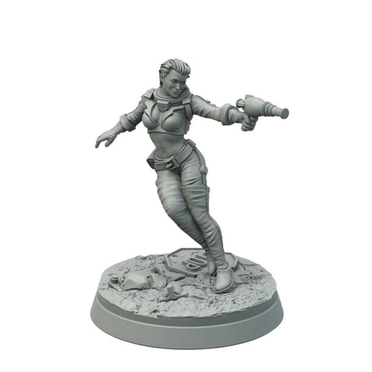 Fallout: Wasteland Warfare Nuka Cola Girl Resin Miniature