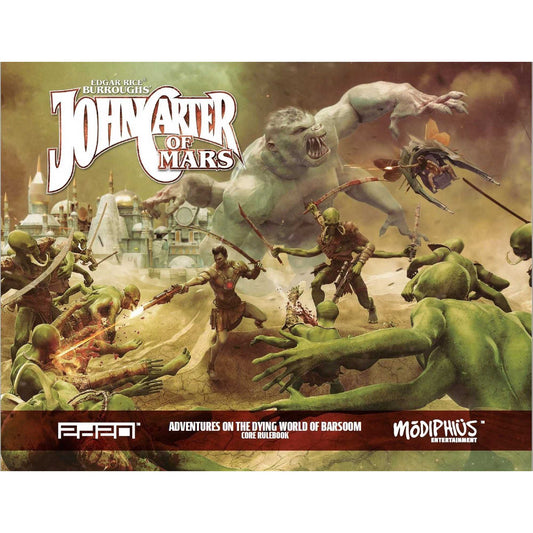 John Carter of Mars: Adventures on the Dying World of Barsoom Core Rulebook