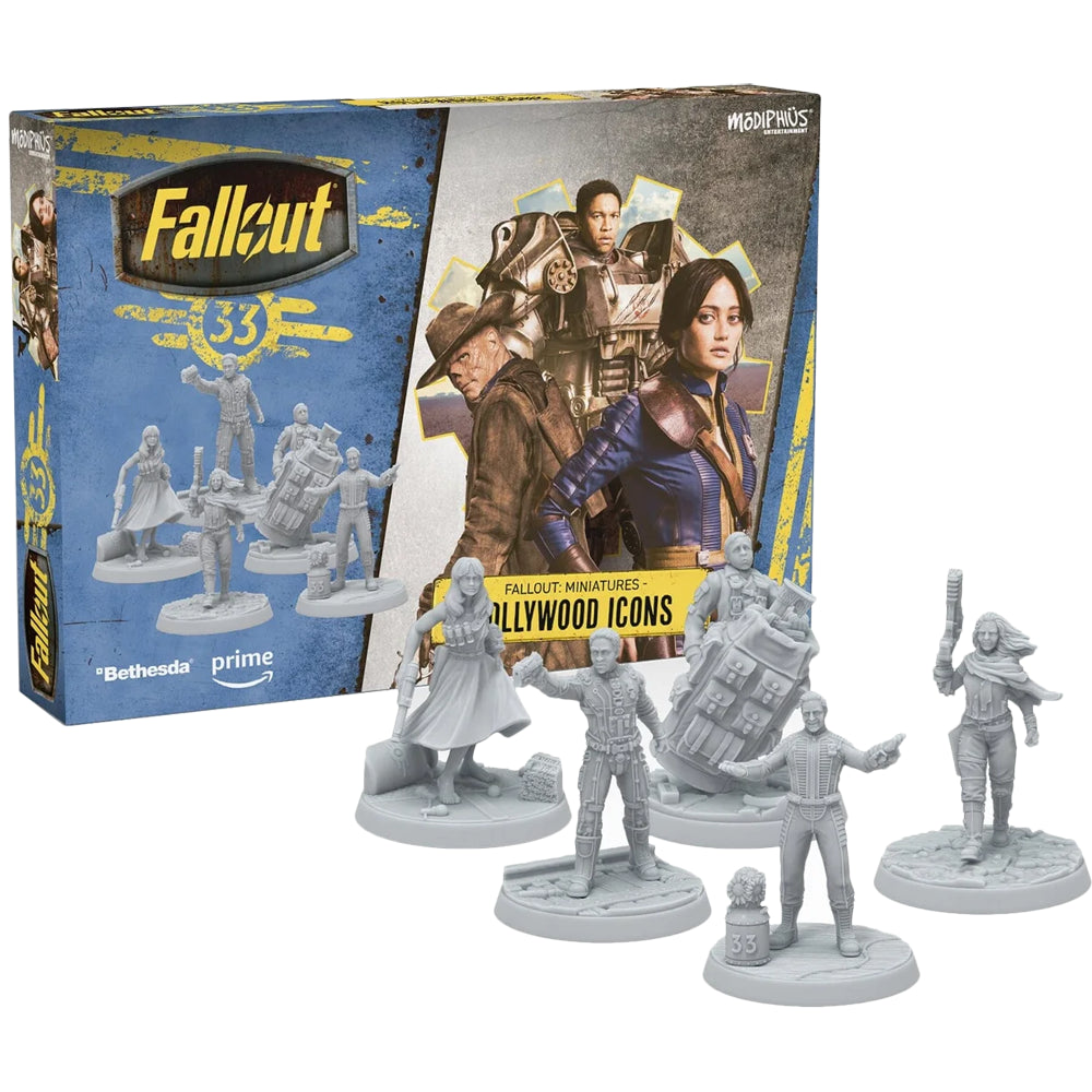 Fallout Miniatures: Hollywood Icons 5-Figure Resin Set