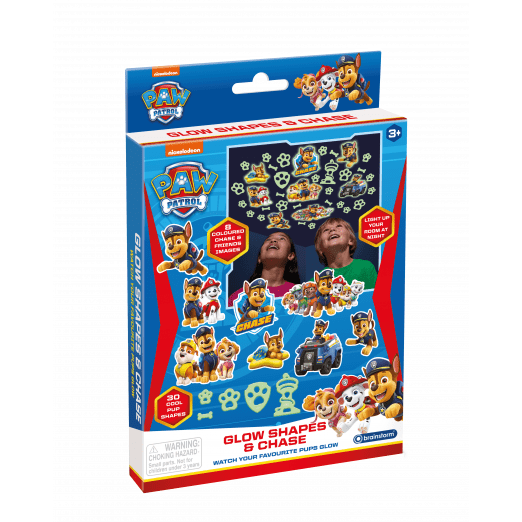 Brainstorm Toys PAW Patrol Glow Shapes & Chase