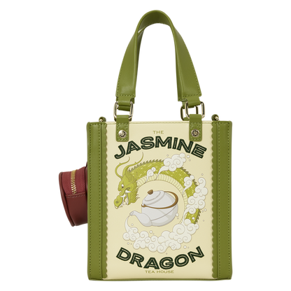 Loungefly Avatar: The Last Airbender Jasmine Dragon Mini Tote Crossbody Bag with Coin Bag