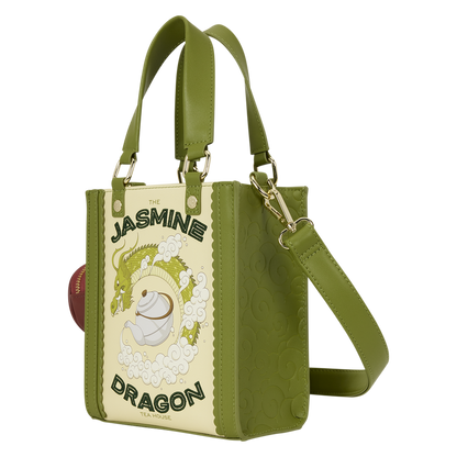 Loungefly Avatar: The Last Airbender Jasmine Dragon Mini Tote Crossbody Bag with Coin Bag