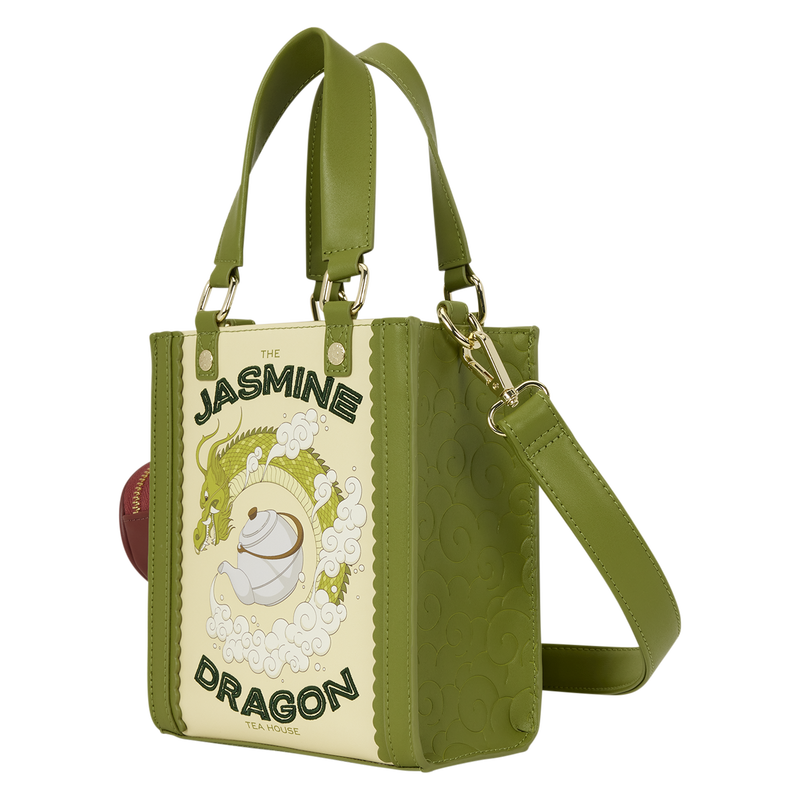 Loungefly Avatar: The Last Airbender Jasmine Dragon Mini Tote Crossbody Bag with Coin Bag