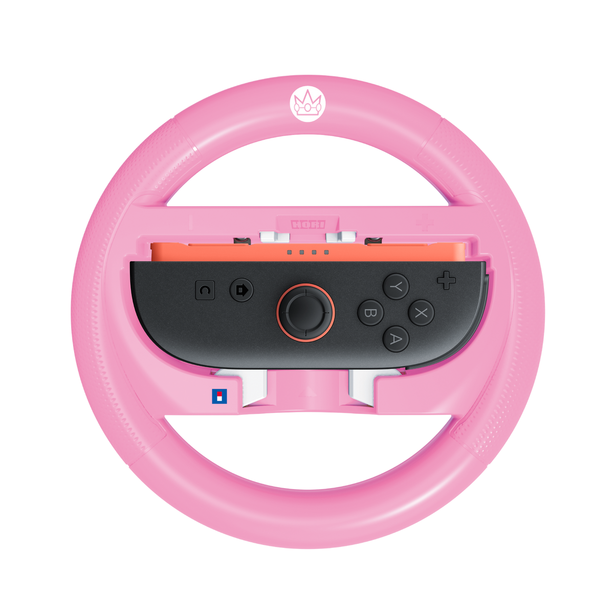 HORI Mario Kart Racing Wheel Attachment Set for Nintendo Switch 2 - Peach