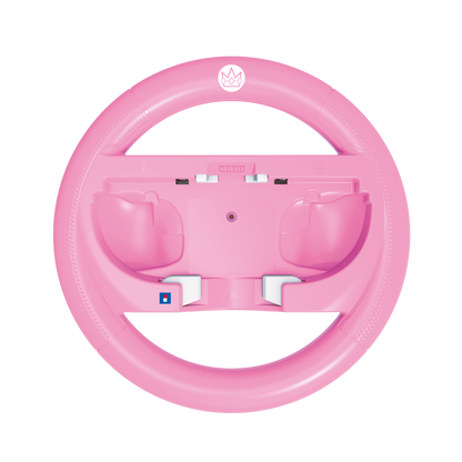 HORI Mario Kart Racing Wheel Attachment Set for Nintendo Switch 2 - Peach