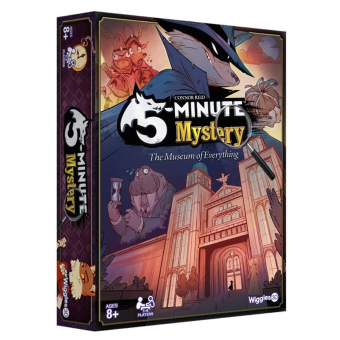 3D Wiggles 5 Minute Mystery Board Game