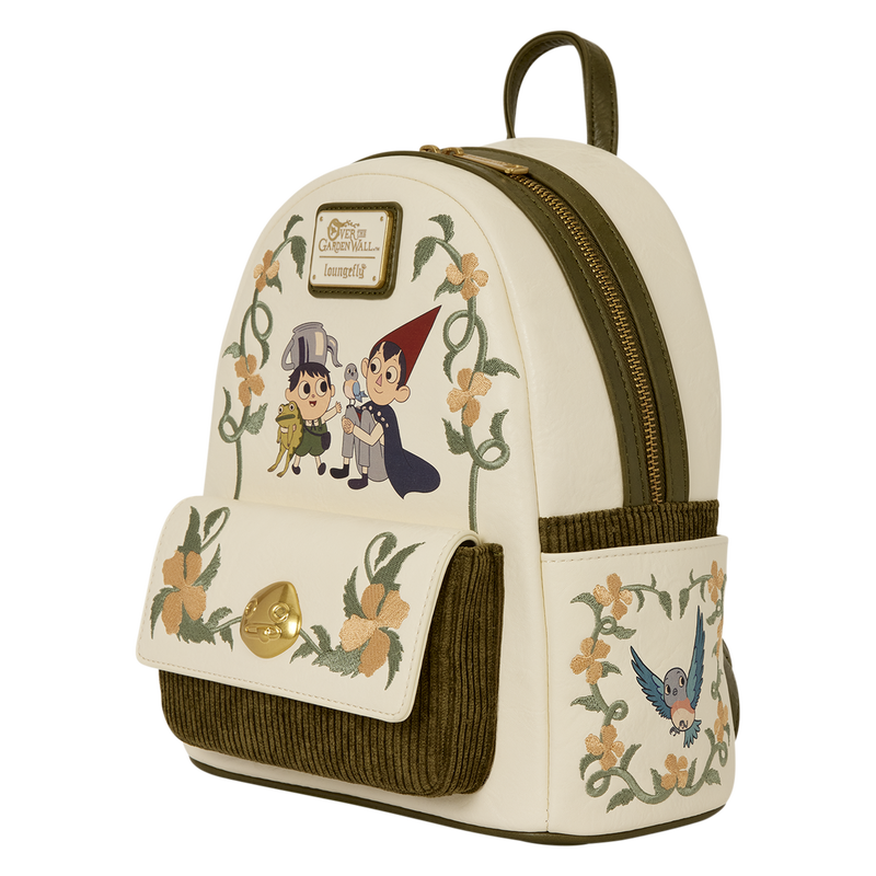 Loungefly Over the Garden Wall Pottsfield Embroidered Mini Backpack