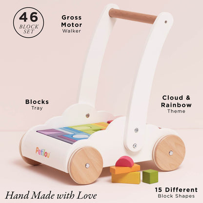 Le Toy Van Rainbow Baby Walker & Puzzle