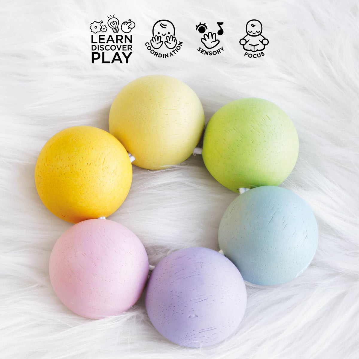 Le Toy Van Teething Wooden Beads