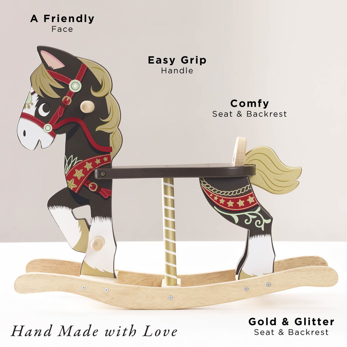 Le Toy Van Classic Wooden Rocking Horse