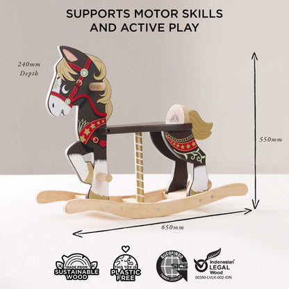 Le Toy Van Classic Wooden Rocking Horse