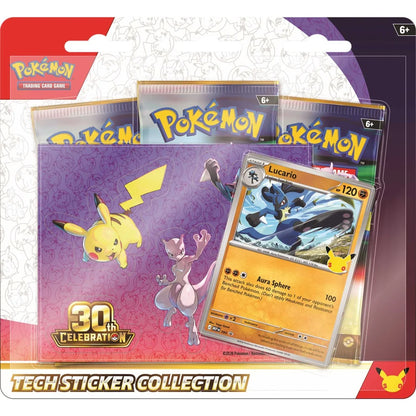 Pokémon TCG: Tech Sticker Collection - 30th Celebration - (1 Selected at Random)