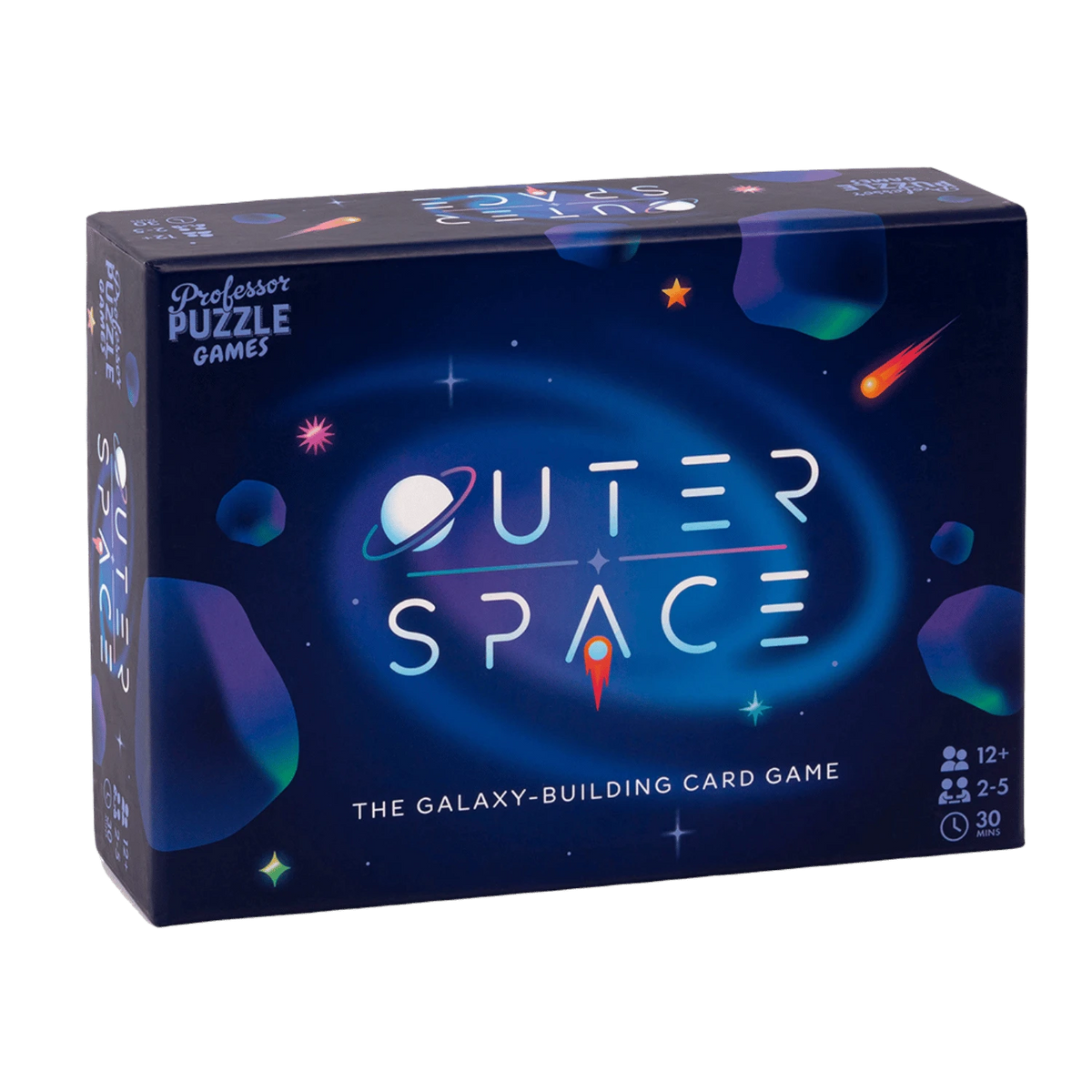 Professor Puzzle Outer Space Galaxy-Building Card Game