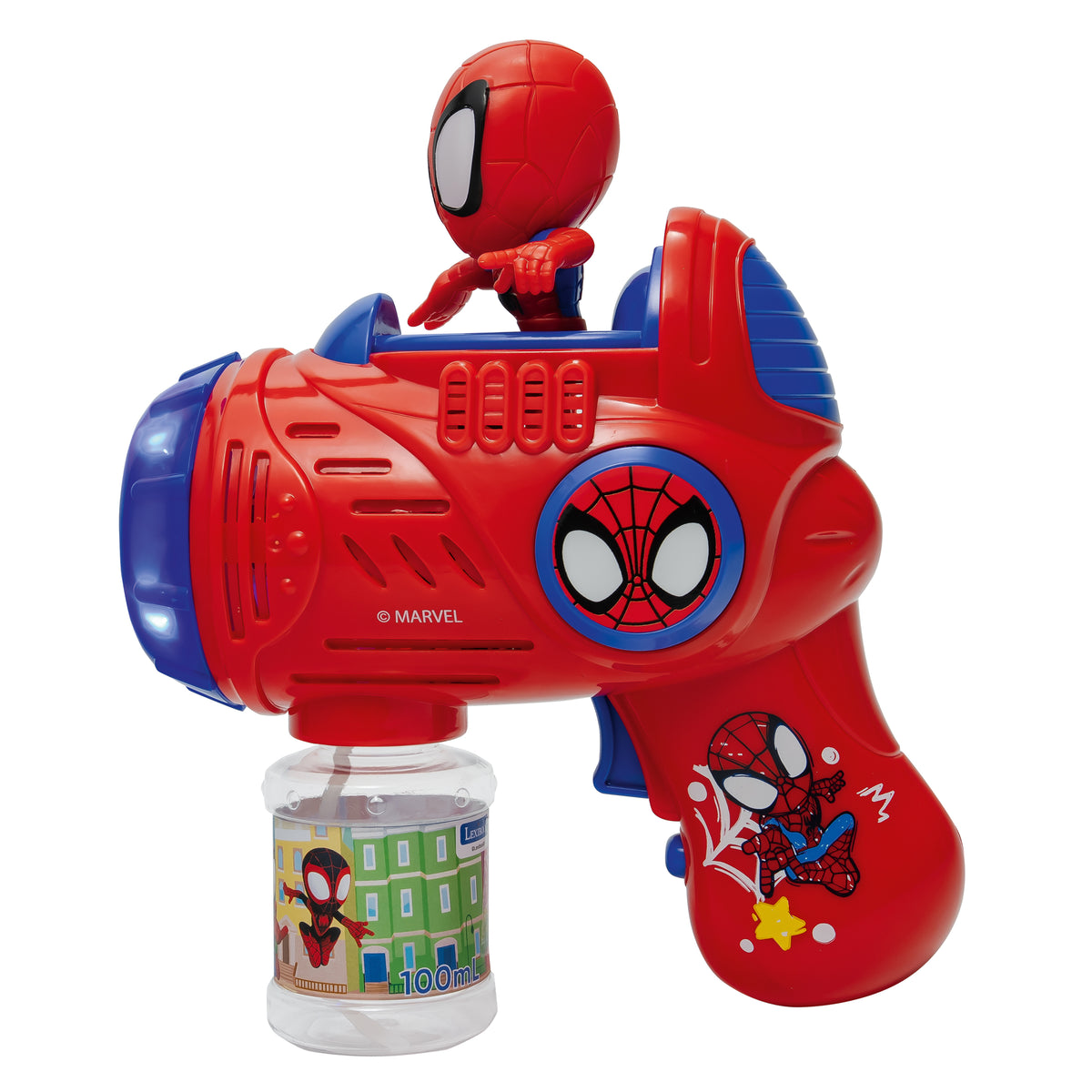 Lexibook Spidey and His Amazing Friends Electronic Bubble Gun